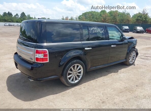 2FMHK6D8XJBA07078 2018 FORD FLEX Black Задня права чверть