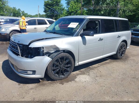 2FMHK6DT0KBA11162 2019 FORD FLEX Silver Vista tres cuartos delantera izquierda