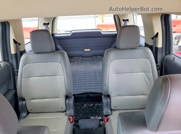 2FMHK6DT1HBA05895 2017 FORD FLEX Серый Вид задних сидений