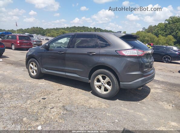 2FMPK3G90GBC51846 2016 FORD EDGE Gray Rear left