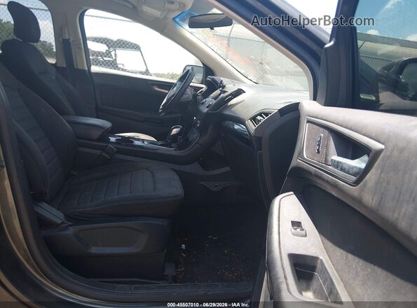 2FMPK3G90GBC51846 2016 FORD EDGE Gray Front interior view