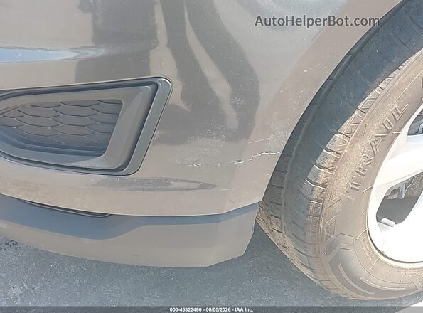 2FMPK3G90HBB87325 2017 FORD EDGE Gray Դիմացի տեսք