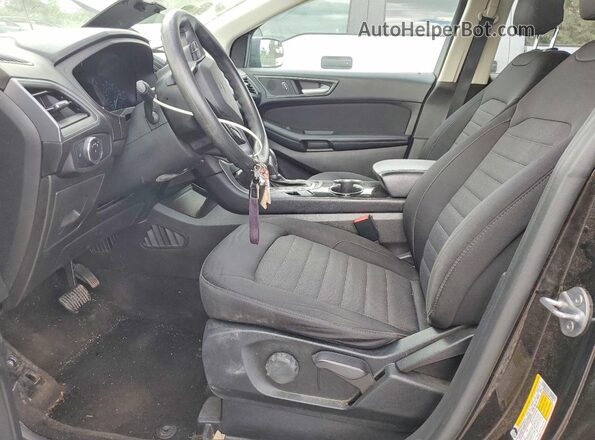 2FMPK3G90HBC14216 2017 FORD EDGE Black Vista interior delantera