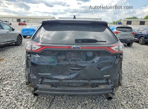 2FMPK3G90HBC14216 2017 FORD EDGE Black Vista trasera