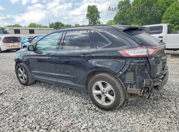 2FMPK3G90HBC14216 2017 FORD EDGE Black Trasero izquierdo