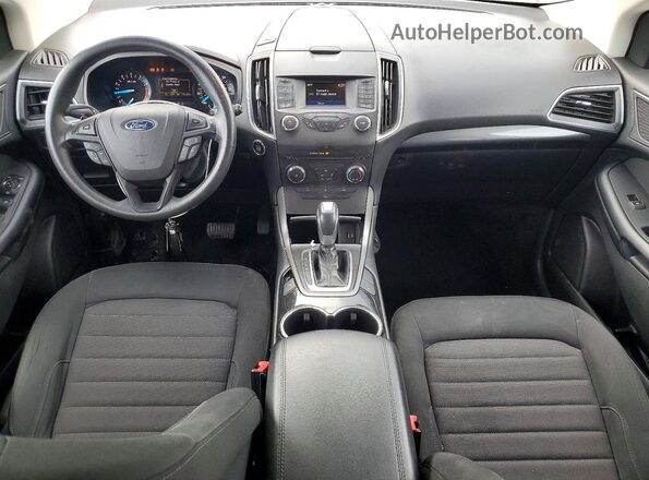 2FMPK3G90HBC14216 2017 FORD EDGE Black Vista del salpicadero