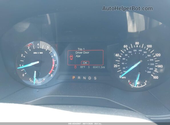 2FMPK3G90JBB51480 2018 FORD EDGE Black Հետևի նստատեղերի տեսք