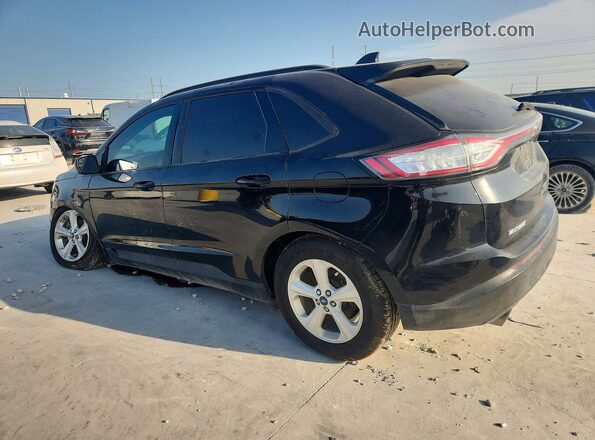 2FMPK3G90JBC00239 2018 FORD EDGE Black უკანა მარცხენა