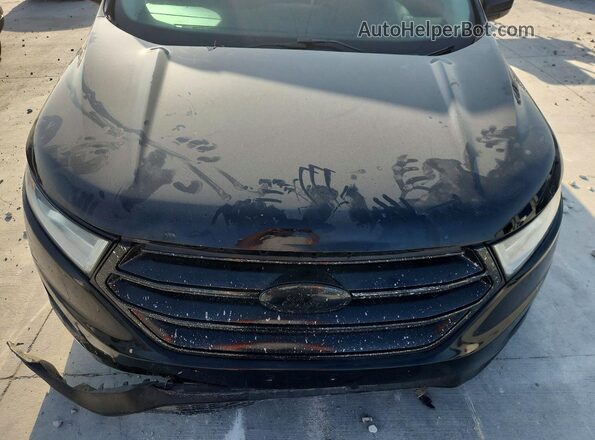 2FMPK3G90JBC00239 2018 FORD EDGE Black VIN კოდის სტიკერის ხედი