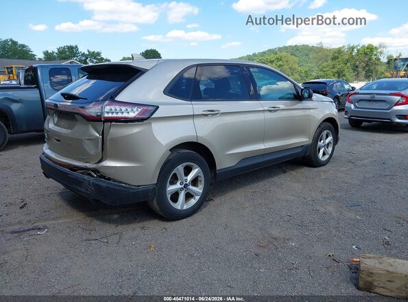 2FMPK3G90JBC02783 2018 FORD EDGE Beige Հետևի աջ