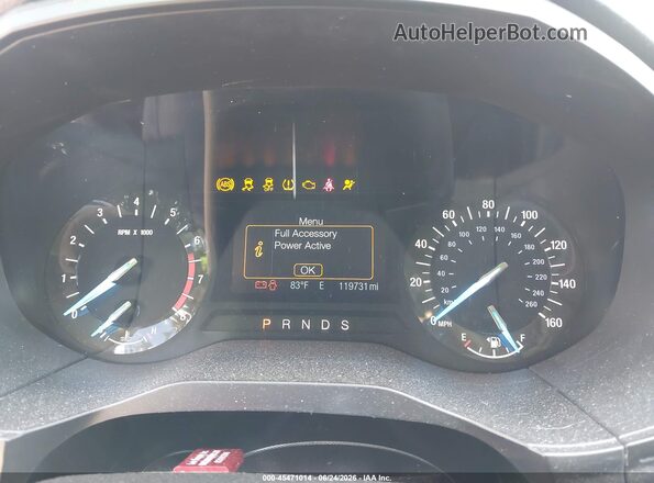 2FMPK3G90JBC02783 2018 FORD EDGE Beige Հետևի նստատեղերի տեսք