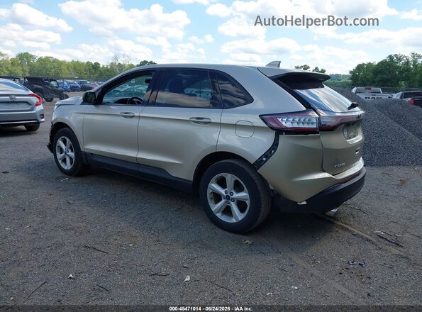 2FMPK3G90JBC02783 2018 FORD EDGE Beige Հետևի ձախ