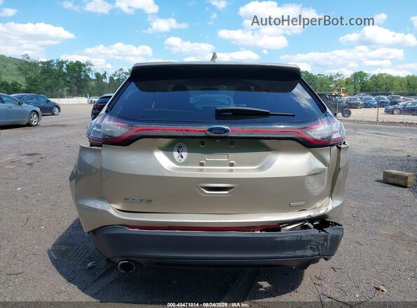 2FMPK3G90JBC02783 2018 FORD EDGE Beige 