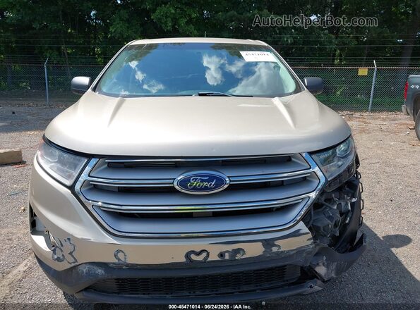 2FMPK3G90JBC02783 2018 FORD EDGE Beige Սարքավորումների վահանակի տեսք