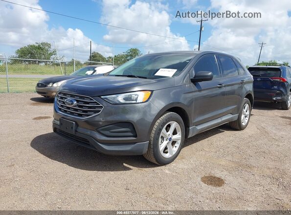 2FMPK3G90KBB32297 2019 FORD EDGE Gray Առջևի ձախ երեք քառորդ տեսարան