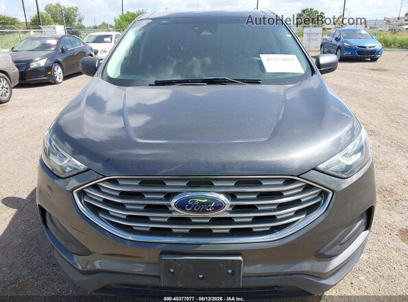 2FMPK3G90KBB32297 2019 FORD EDGE Gray Սալոնի հետևի տեսք