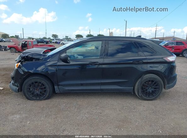 2FMPK3G91GBB51237 2016 FORD EDGE Black სალონის 360-გრადუსიანი ხედი