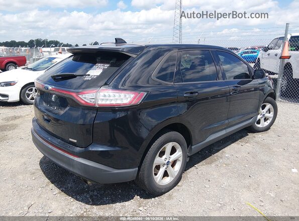 2FMPK3G91JBC06535 2018 FORD EDGE Black უკანა მარჯვენა
