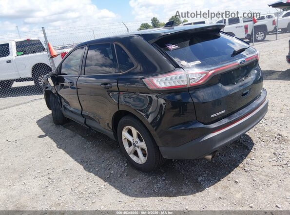 2FMPK3G91JBC06535 2018 FORD EDGE Black უკანა მარცხენა