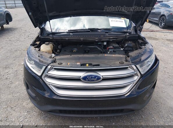 2FMPK3G91JBC06535 2018 FORD EDGE Black უკანა ხედი