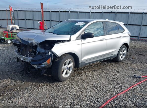 2FMPK3G92GBB70993 2016 FORD EDGE Silver Vista tres cuartos delantera izquierda