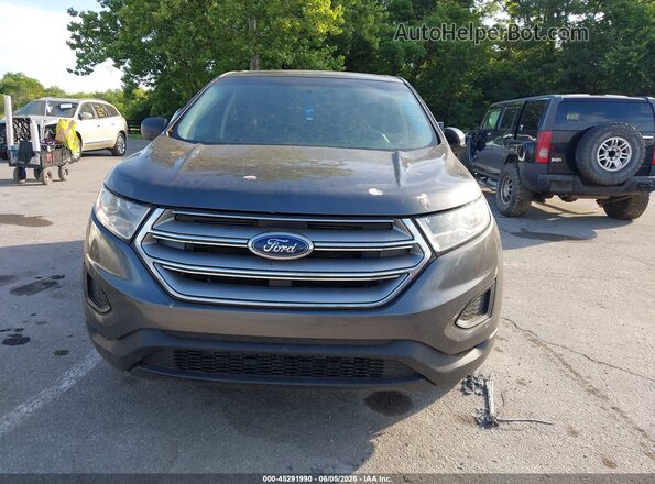 2FMPK3G92JBC02641 2018 FORD EDGE Gray Դիմացի տեսք