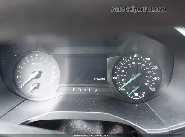 2FMPK3G92KBB89701 2019 FORD EDGE Silver Հետևի նստատեղերի տեսք