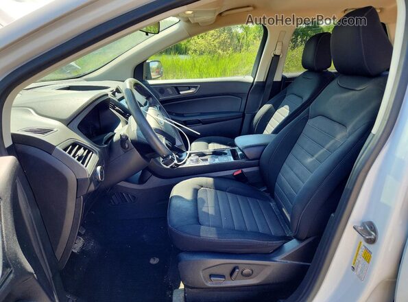 2FMPK3G92LBB54092 2020 FORD EDGE White Вид салону спереду