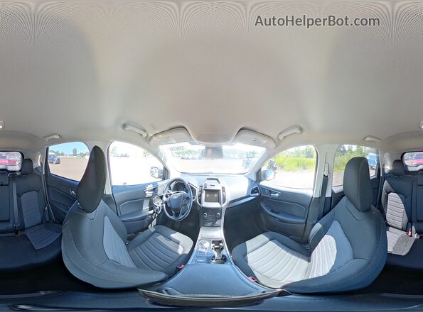 2FMPK3G92LBB54092 2020 FORD EDGE White Панорамний вид салону 360°