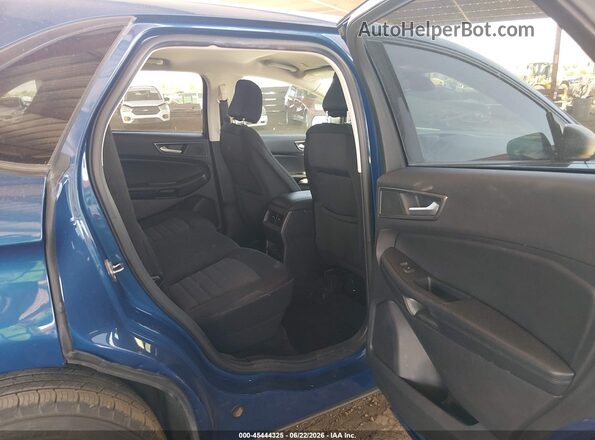 2FMPK3G92MBA16442 2021 FORD EDGE Blue Widok naklejki z numerem VIN