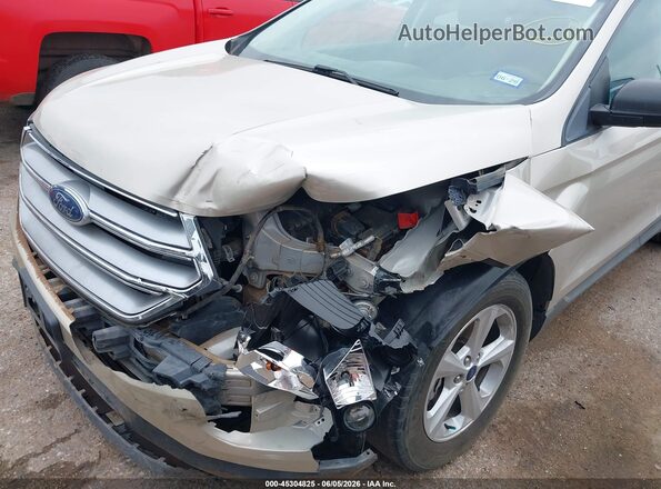 2FMPK3G93JBB25908 2018 FORD EDGE Tan Դիմացի տեսք