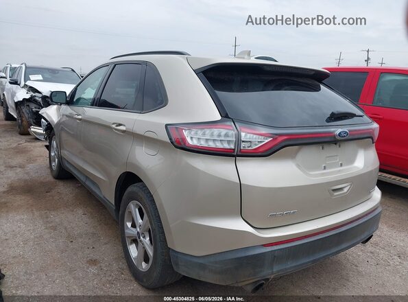 2FMPK3G93JBB25908 2018 FORD EDGE Tan Հետևի ձախ