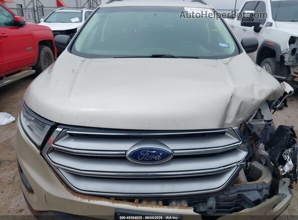2FMPK3G93JBB25908 2018 FORD EDGE Tan Սալոնի հետևի տեսք