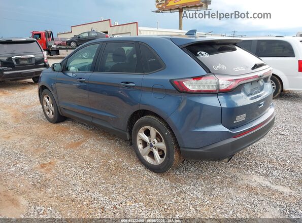 2FMPK3G93JBB63204 2018 FORD EDGE Blue Հետևի ձախ