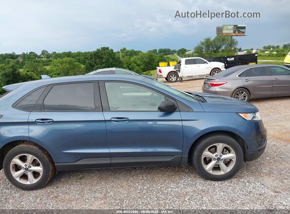2FMPK3G93JBB63204 2018 FORD EDGE Blue Սալոնի հետևի տեսք
