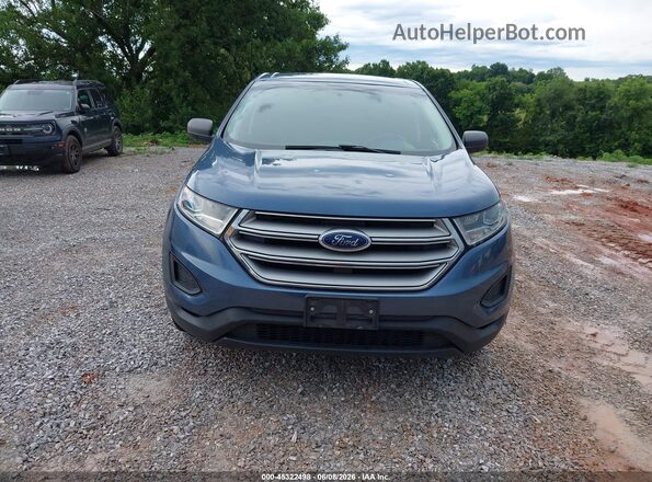 2FMPK3G93JBB63204 2018 FORD EDGE Blue Սարքավորումների վահանակի տեսք