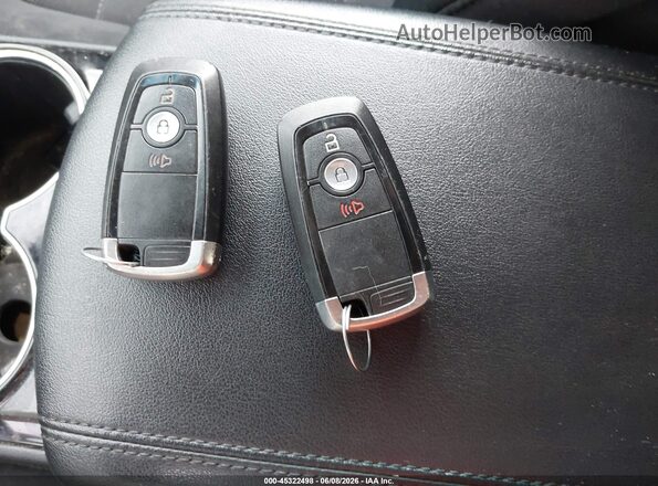 2FMPK3G93JBB63204 2018 FORD EDGE Blue Առջևի վահանակի տեսք