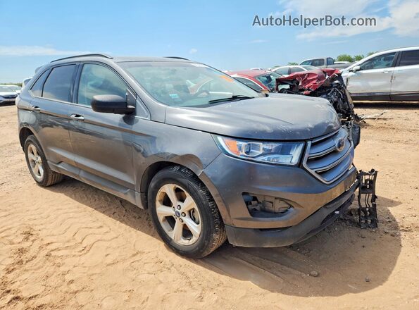 2FMPK3G93JBC55168 2018 FORD EDGE Gray წინა მარჯვენა
