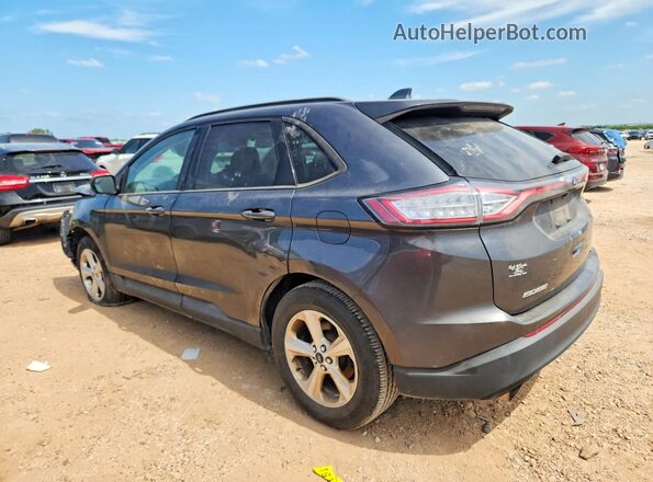 2FMPK3G93JBC55168 2018 FORD EDGE Gray უკანა მარცხენა