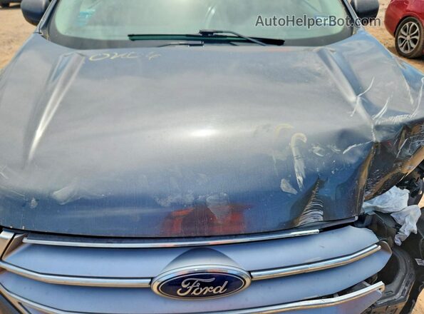 2FMPK3G93JBC55168 2018 FORD EDGE Gray ძრავის განყოფილების ხედი