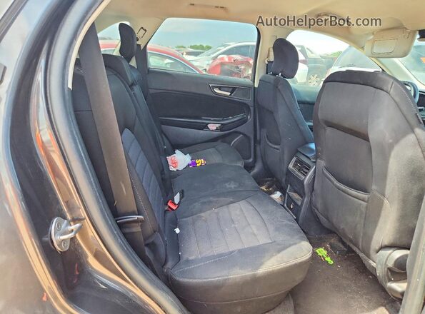 2FMPK3G93JBC55168 2018 FORD EDGE Gray უკანა სალონის ხედი