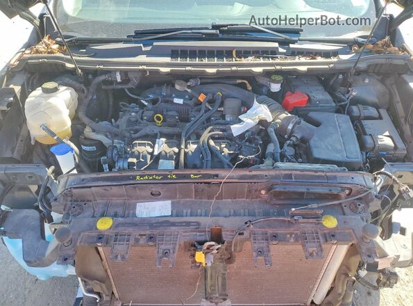 2FMPK3G93LBB31324 2020 FORD EDGE Серый Вид задней части салона