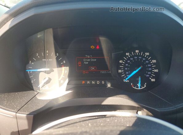 2FMPK3G93LBB31324 2020 FORD EDGE Серый Вид щитка приборов