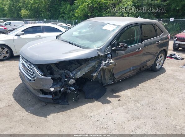 2FMPK3G93MBA24713 2021 FORD EDGE Gray Przód lewy