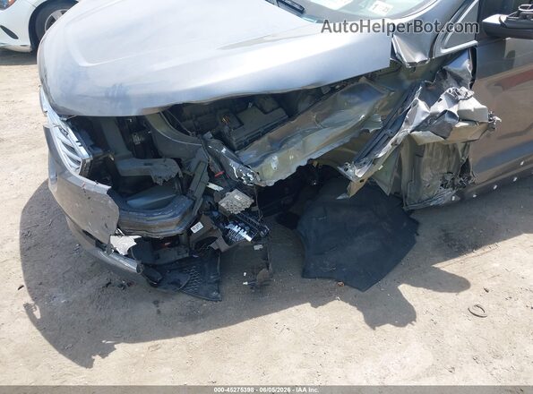 2FMPK3G93MBA24713 2021 FORD EDGE Gray Widok z przodu