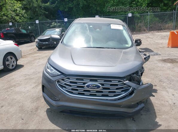 2FMPK3G93MBA24713 2021 FORD EDGE Gray Widok zestawu wskaźników