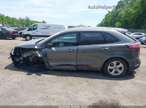 2FMPK3G93MBA24713 2021 FORD EDGE Gray Widok wnętrza 360 stopni