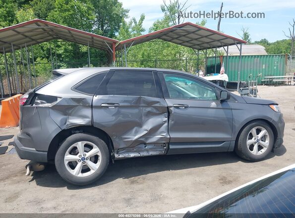 2FMPK3G93MBA24713 2021 FORD EDGE Gray Widok wnętrza z tyłu