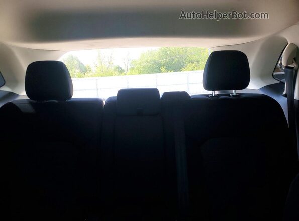 2FMPK3G94GBB02744 2016 FORD EDGE Silver Вид задніх сидінь