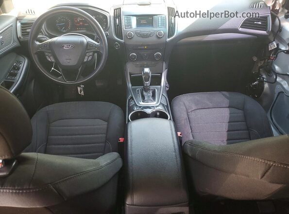 2FMPK3G94GBB02744 2016 FORD EDGE Silver Вид панелі приладів
